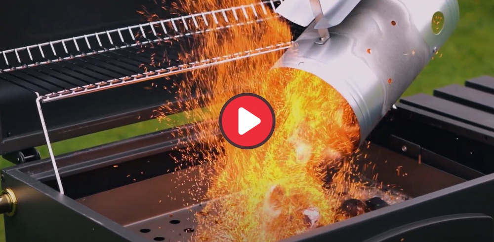 Werbevideo für den Holzkohlegrill Activa Polska